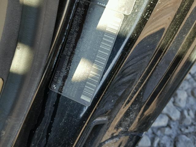 WBAEK734X4B321431 - 2004 BMW 645 CI AUT BLACK photo 10