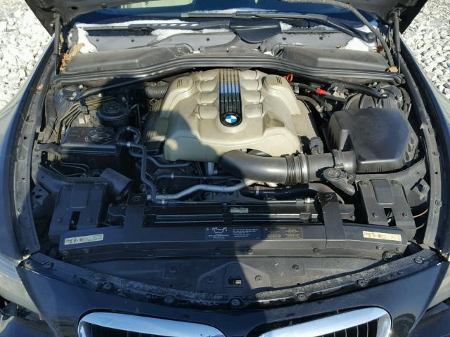 WBAEK734X4B321431 - 2004 BMW 645 CI AUT BLACK photo 7
