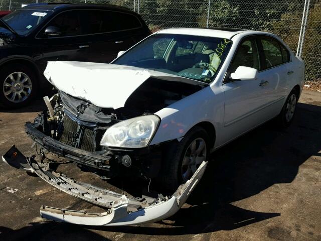 KNAGE123X75102204 - 2007 KIA OPTIMA LX WHITE photo 2