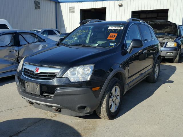 3GSDL43NX8S619205 - 2008 SATURN VUE XE BLACK photo 2