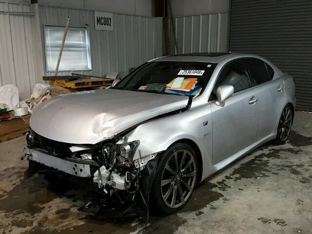 JTHBP262585002106 - 2008 LEXUS IS-F SILVER photo 2