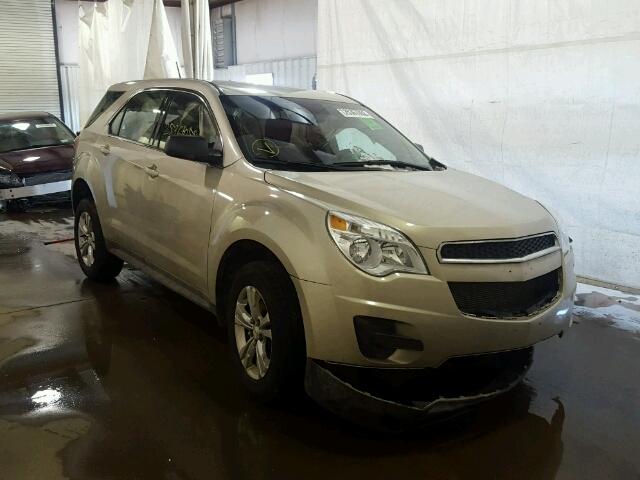 2GNFLCEK2D6383022 - 2013 CHEVROLET EQUINOX LS GOLD photo 1