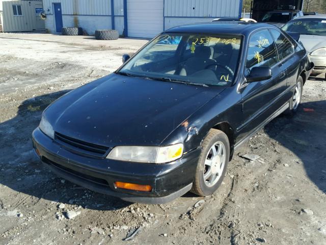 1HGCD725XSA032715 - 1995 HONDA ACCORD EX BLACK photo 2