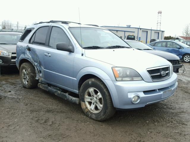 KNDJC733165506619 - 2006 KIA SORENTO EX BLUE photo 1