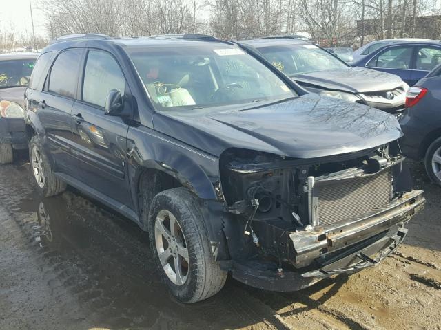 2CNDL73F876029583 - 2007 CHEVROLET EQUINOX LT BLACK photo 1