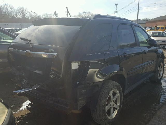 2CNDL73F876029583 - 2007 CHEVROLET EQUINOX LT BLACK photo 4