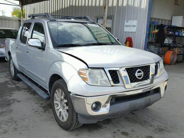 1N6AD0ER0BC426737 - 2011 NISSAN FRONTIER S SILVER photo 1