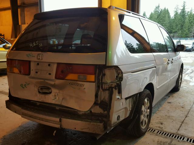 5FNRL18083B151635 - 2003 HONDA ODYSSEY EX SILVER photo 4