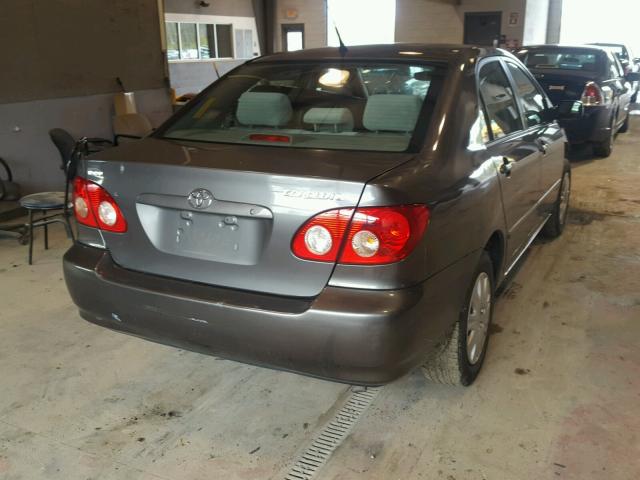 2T1BR30EX7C814068 - 2007 TOYOTA COROLLA CE GRAY photo 4