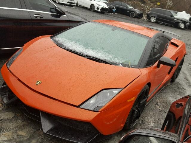 ZHWGU7AJ1DLA12868 - 2013 LAMBORGHINI GALLARDO S ORANGE photo 2