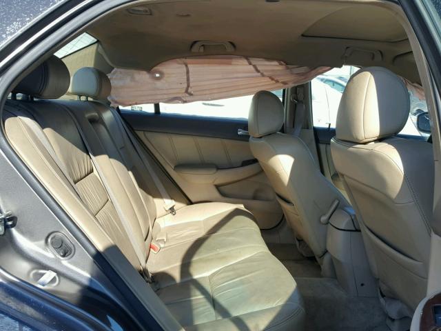 1HGCM66546A000773 - 2006 HONDA ACCORD EX GRAY photo 6