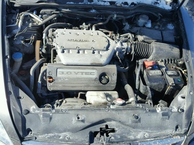 1HGCM66546A000773 - 2006 HONDA ACCORD EX GRAY photo 7