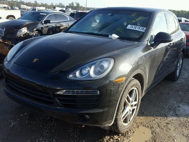 WP1AA2A20DLA03559 - 2013 PORSCHE CAYENNE BLACK photo 2