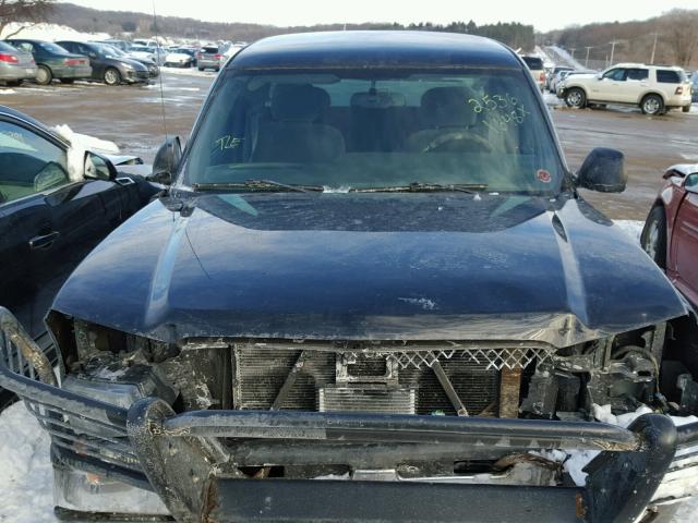 2GCEK19T341248255 - 2004 CHEVROLET SILVERADO BLACK photo 7