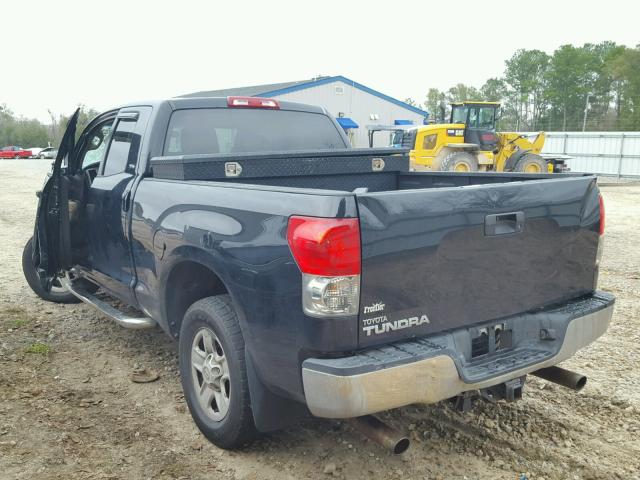 5TFRT541X7X014455 - 2007 TOYOTA TUNDRA DOU BLACK photo 3