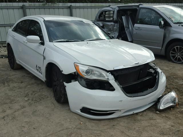 1C3BC1FB4BN549774 - 2011 CHRYSLER 200 TOURIN WHITE photo 1