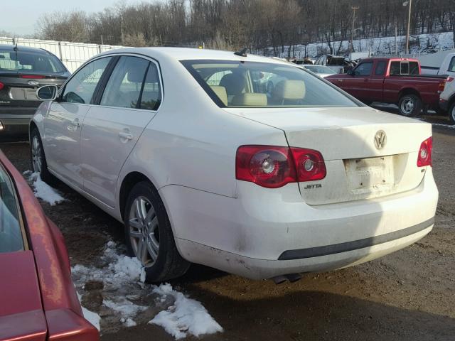 3VWST71K66M013539 - 2006 VOLKSWAGEN JETTA TDI WHITE photo 3