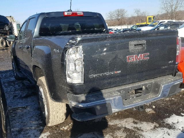 1GTG6DEN8H1307236 - 2017 GMC CANYON SLT BLACK photo 3