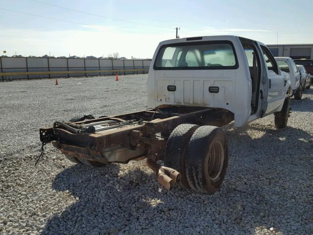 1FDWW36R78EC14963 - 2008 FORD F350 SUPER WHITE photo 4