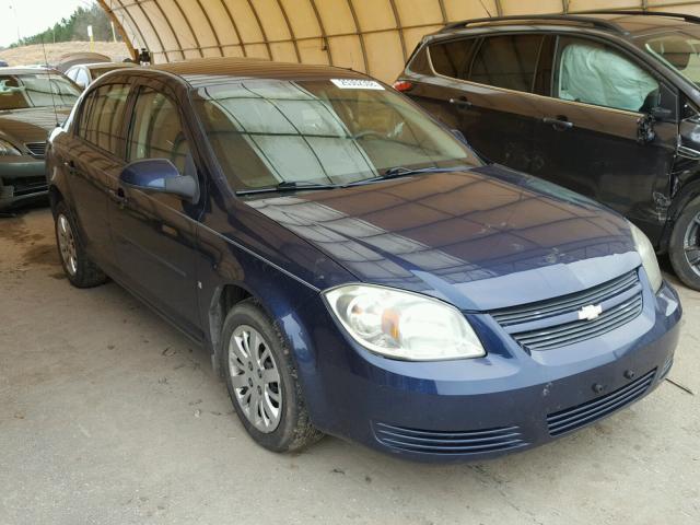 1G1AT58H797290012 - 2009 CHEVROLET COBALT LT BLUE photo 1