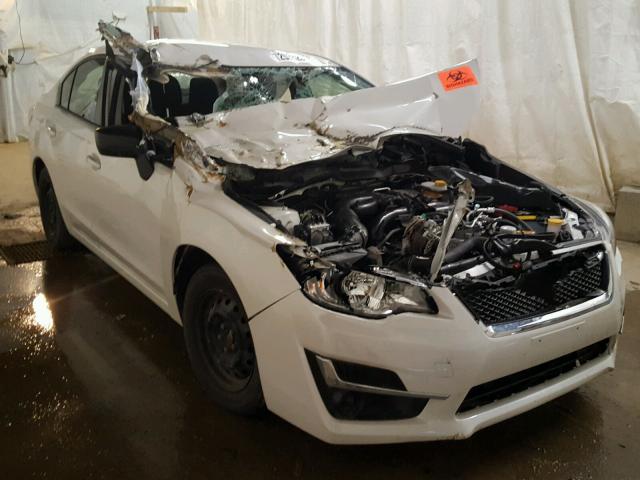 JF1GJAA64FH009014 - 2015 SUBARU IMPREZA BA WHITE photo 1