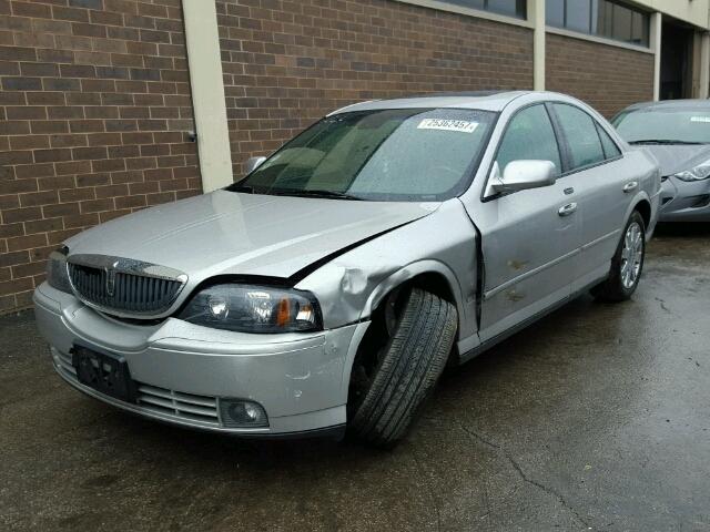 1LNHM87A24Y605564 - 2004 LINCOLN LS SILVER photo 2