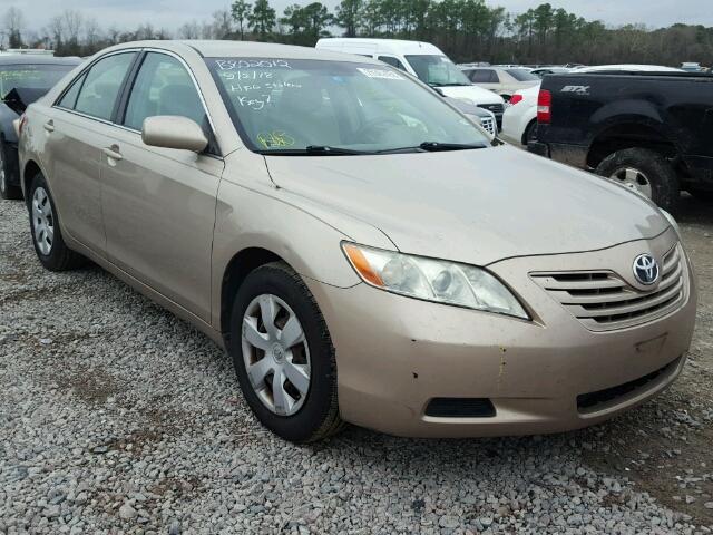 4T1BE46K67U573414 - 2007 TOYOTA CAMRY NEW GOLD photo 1