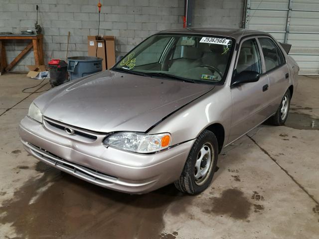 2T1BR12E9WC046681 - 1998 TOYOTA COROLLA VE BEIGE photo 2