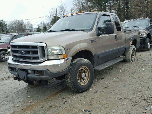 1FTNX21L12EA47520 - 2002 FORD F250 SUPER TAN photo 2