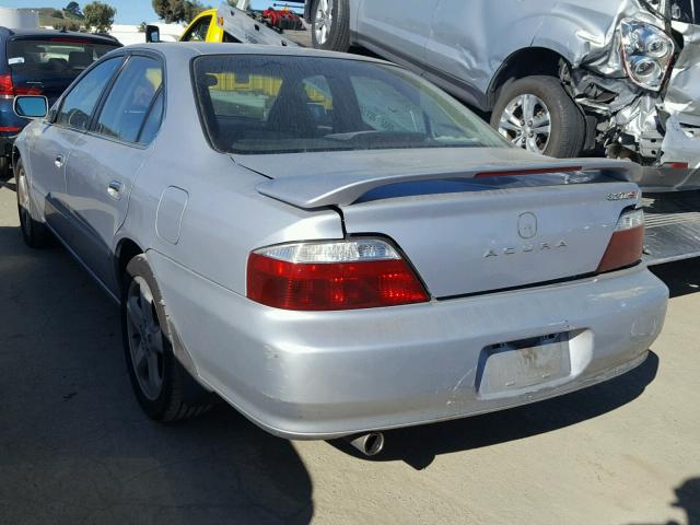 19UUA56883A009277 - 2003 ACURA 3.2TL TYPE WHITE photo 3