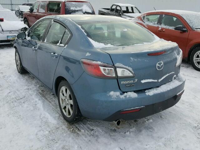 JM1BL1VF5B1402418 - 2011 MAZDA 3 I BLUE photo 3