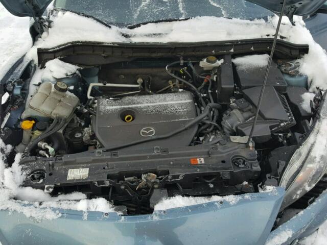 JM1BL1VF5B1402418 - 2011 MAZDA 3 I BLUE photo 7