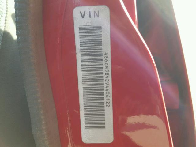 4S6CM58V2V4406122 - 1997 HONDA PASSPORT E 红色 照片 10