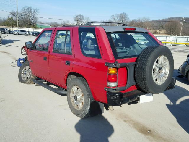 4S6CM58V2V4406122 - 1997 HONDA PASSPORT E 红色 照片 3