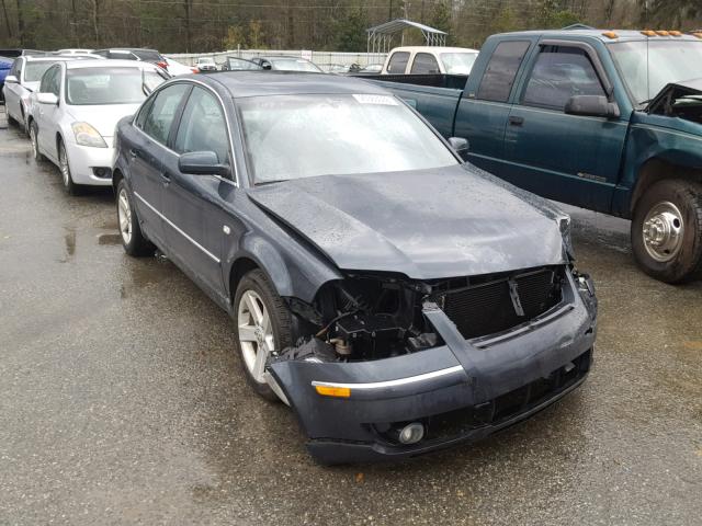 WVWRH63B14P009206 - 2004 VOLKSWAGEN PASSAT GLX GRAY photo 1