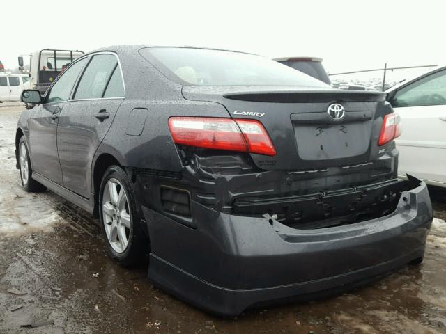 4T1BE46K19U801452 - 2009 TOYOTA CAMRY BASE GRAY photo 3