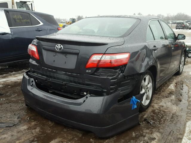 4T1BE46K19U801452 - 2009 TOYOTA CAMRY BASE GRAY photo 4