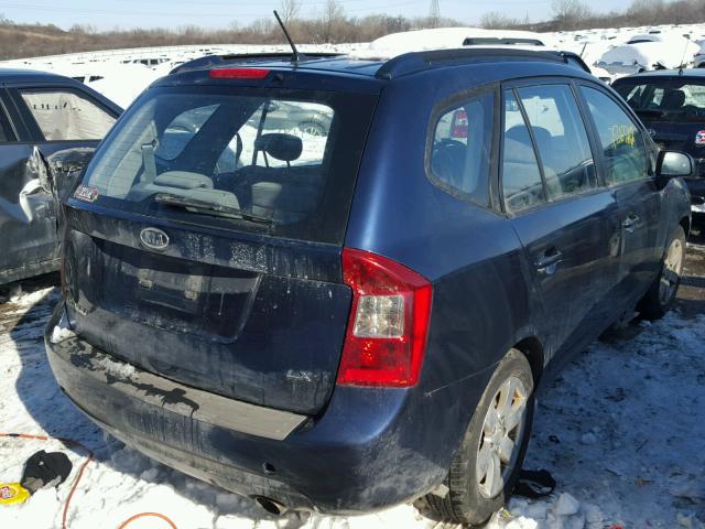 KNAFG525177090401 - 2007 KIA RONDO BASE BLUE photo 4