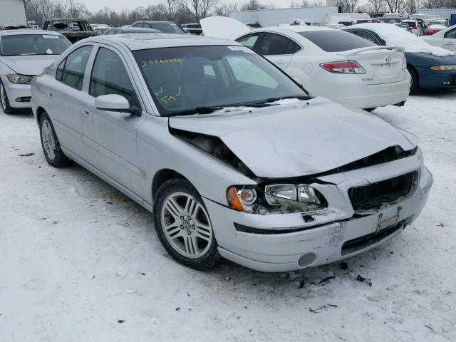 YV1RS592462546746 - 2006 VOLVO S60 2.5T SILVER photo 1
