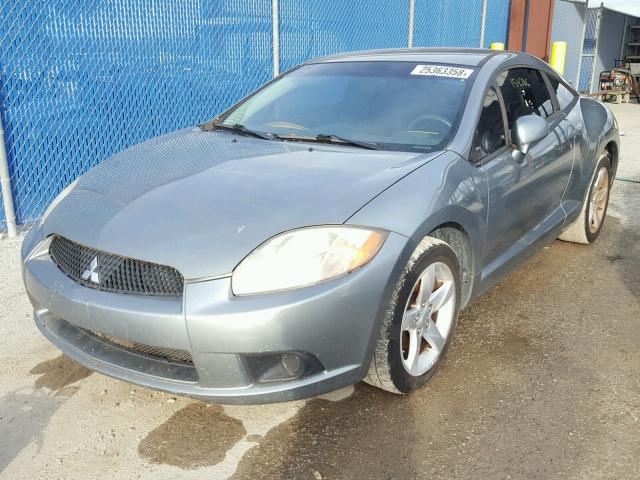 4A3AK24F09E030668 - 2009 MITSUBISHI ECLIPSE GS GRAY photo 2