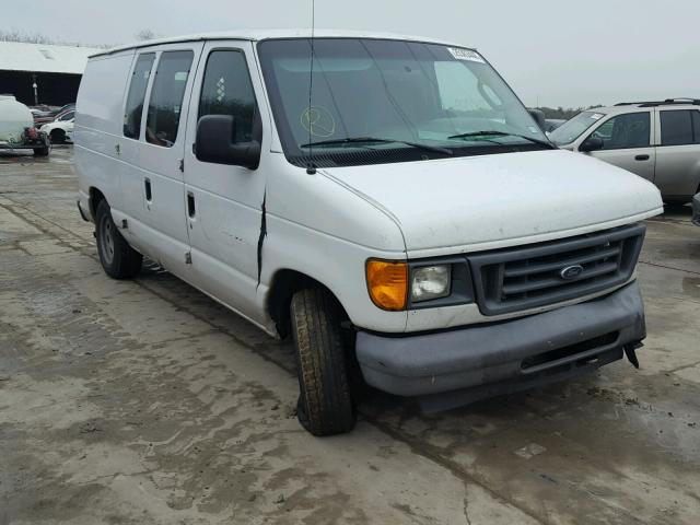 1FTRE14W36HA38796 - 2006 FORD ECONOLINE WHITE photo 1