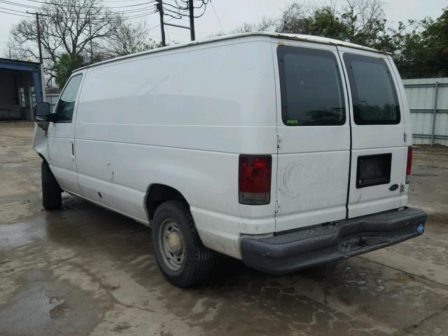 1FTRE14W36HA38796 - 2006 FORD ECONOLINE WHITE photo 3