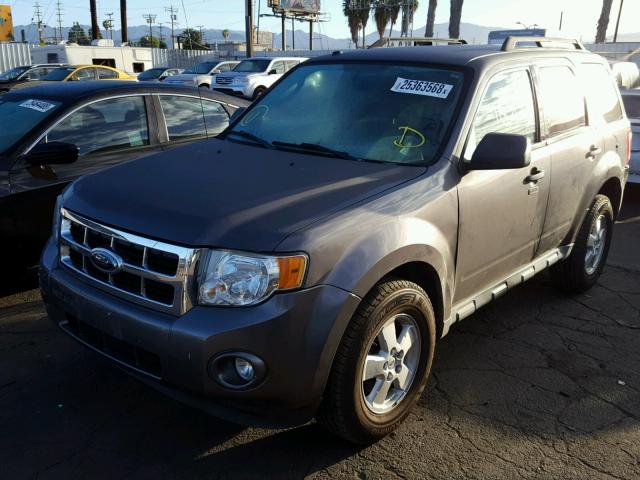 1FMCU03G19KC46532 - 2009 FORD ESCAPE XLT GRAY photo 2