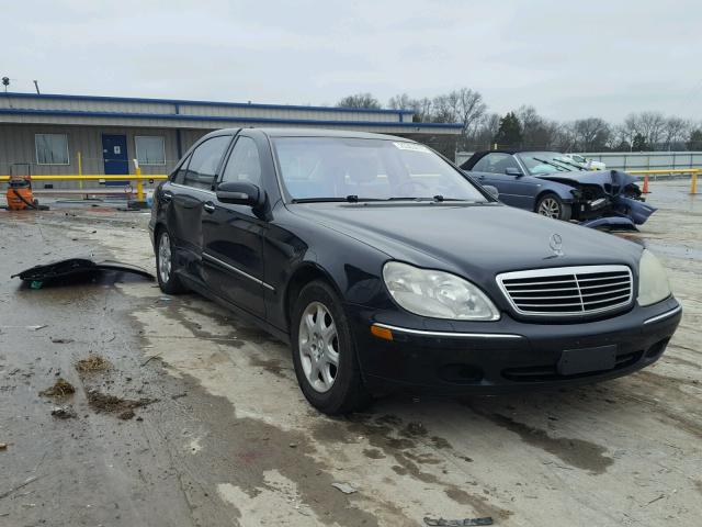 WDBNG70J92A234376 - 2002 MERCEDES-BENZ S 430 BLACK photo 1