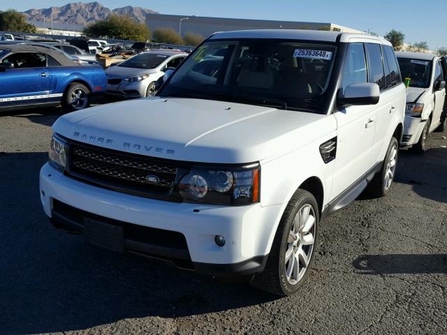 SALSF2D48DA806550 - 2013 LAND ROVER RANGE ROVE WHITE photo 2