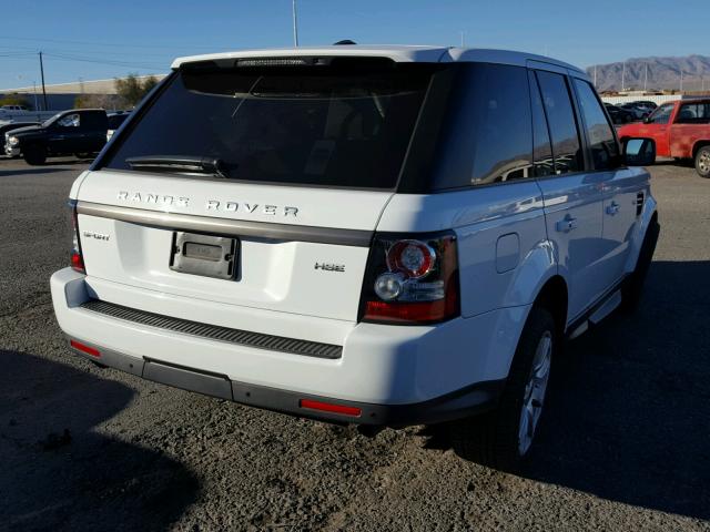 SALSF2D48DA806550 - 2013 LAND ROVER RANGE ROVE WHITE photo 4