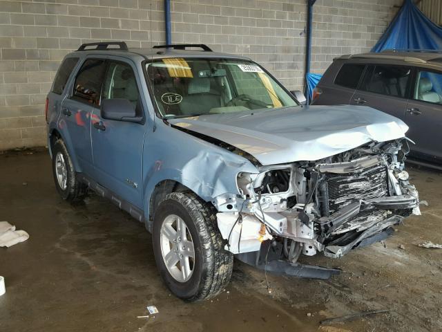 1FMCU49379KA28946 - 2009 FORD ESCAPE HYB BLUE photo 1