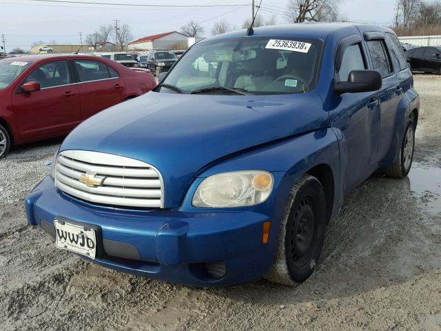 3GNCA13B29S576795 - 2009 CHEVROLET HHR LS BLUE photo 2