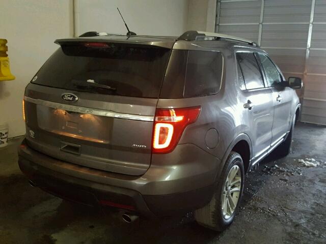 1FM5K8D82DGC96162 - 2013 FORD EXPLORER X CHARCOAL photo 4