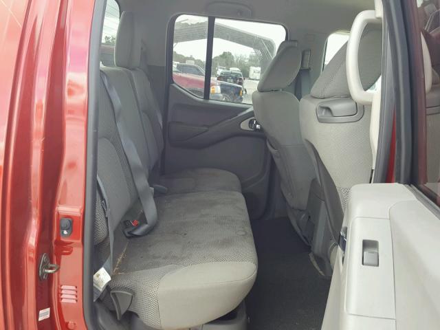 1N6AD0FR5CC447017 - 2012 NISSAN FRONTIER S RED photo 6